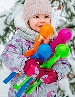 Детский Снежколеп ТехноК 5088 пластиковый снеголеп для песка и снега игрушка для детей спорт зима