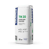 Клей для плитки высокоэластичный ТМ-20 VANMIX,25кг