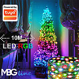 MBGLine Різдвяні гірлянди всередині 10 м 100 лампочок, фото 6