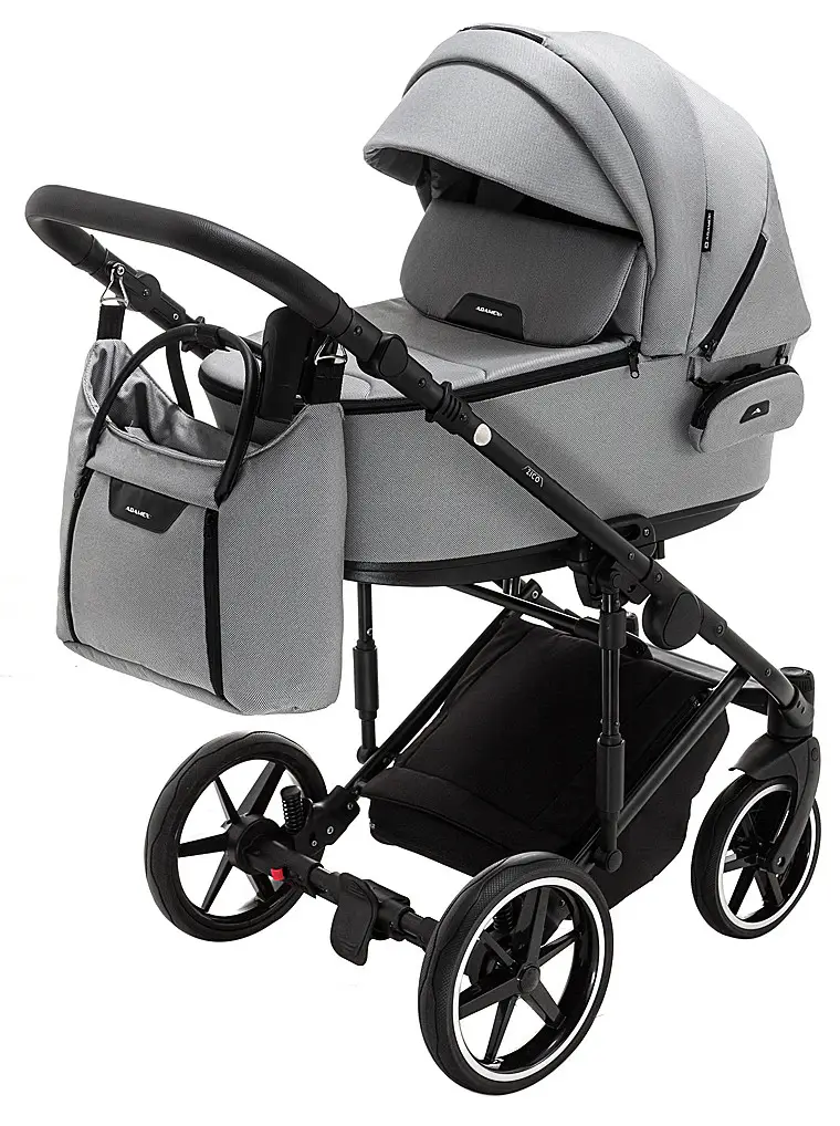 Коляска 2 в 1 Adamex Porto Light Tip TK-83 сіра