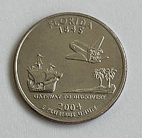 США 25 центов (квотер) 2004, Штаты и территории: Флорида