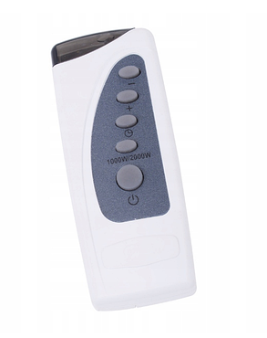 Повітряна завіса 2000 Вт з функцією дистанційного керування і вентилятора, фото 3