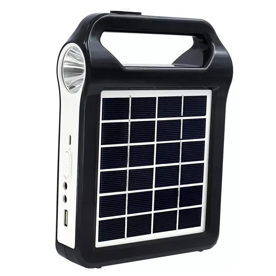 Ліхтар-Power Bank-блютуз (2400mAh) із сонячною панеллю EP-035