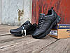 Чоловічі зимові шкіряні кросівки BONA 898V-6 з хутром чорні водонепроникні, фото 9