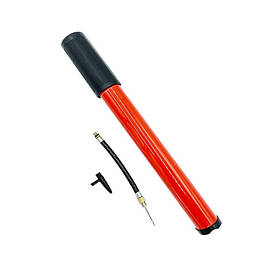 Насос ручний для м'ячів і велосипедів Pump Newt NE-P-17R, червоний, Toyman