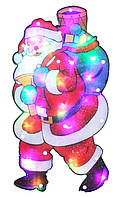 Новогодняя скульптура "Дед Мороз и подарки" 24 LED Супер цена EAE