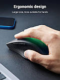 Бездротова Миша UGREEN - Ергономічна, Bluetooth 5.0, 4000 DPI, 6 Кнопок, Чорна, фото 9