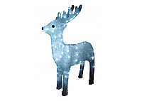 Новогодняя акриловая статуя олень средний, Светящиеся новогодние олени 120 LED Супер цена EAE