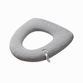 Чохол для сидіння унітаза MVM MY HOME Сірий (BA-28 GRAY)