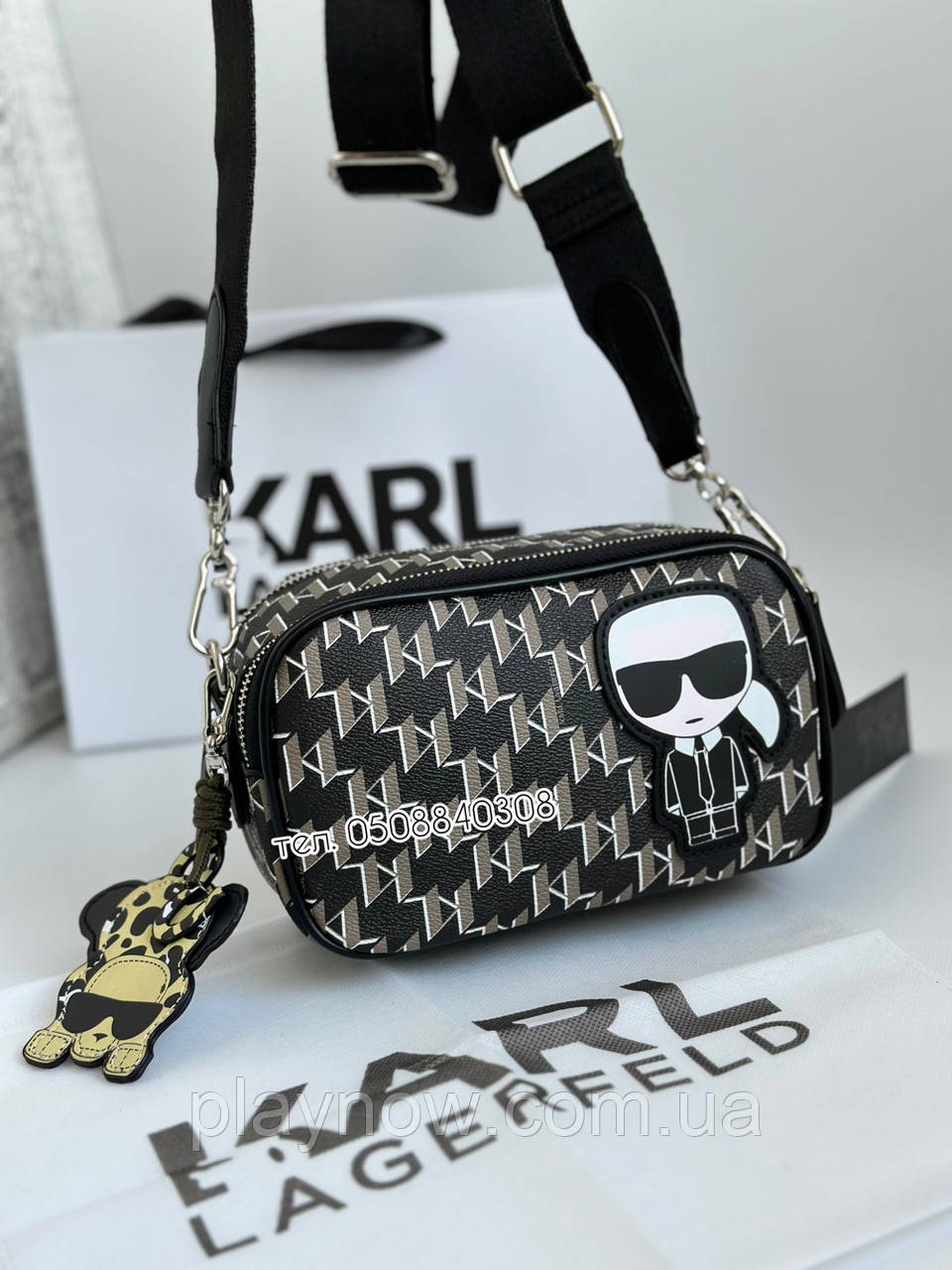 Сумка кросс боді KARL LAGERFELD Оригінал, фото 1