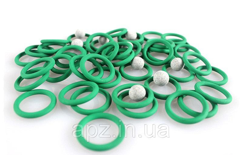 Кольцо ущільнювальне круглого січення 030-036-28 FKM зелене, фото 1