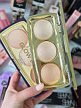 Палітра для обличчя TARTE Shape Tape Glow Bar (хайлайтер+пудра+бронзер), фото 7