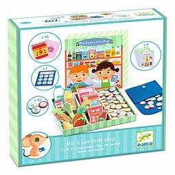 Набір для рольових ігор Djeco Маленька крамничка Мії та Лео DJ05509