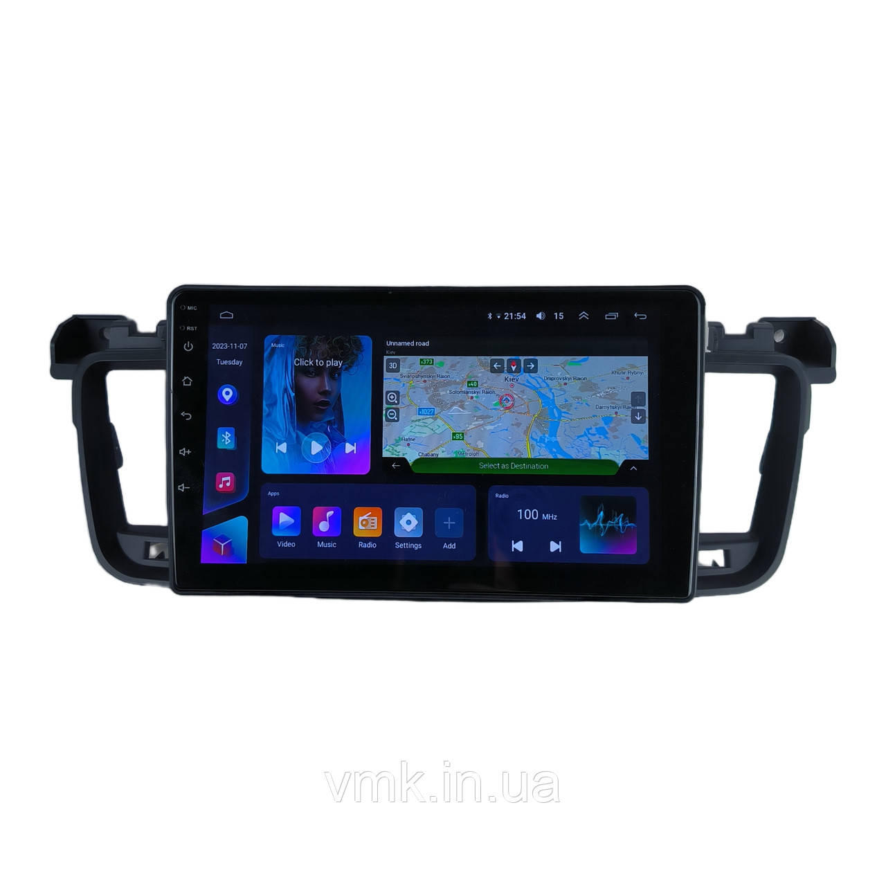 Штатна Магнітола Peugeot 508 2011-2018 4/64 8 ядер XYAuto 4G DSP CarPlay на Android
