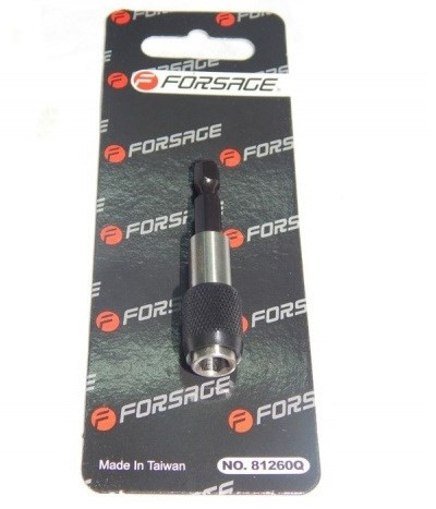 Бітотримач магнітний з фіксатором FORSAGE 81260Q 1/4" 60ммL
