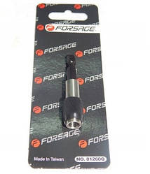 Бітотримач магнітний з фіксатором FORSAGE 81260Q 1/4" 60ммL