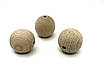 Дерев'яні намистини заготовки для створення прикрас і рукоділля з отвором без покриття 30мм бук 10шт/уп, фото 4