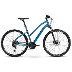 Велосипед Ghost Square Cross Base AL U 28", рама M, синьо-блакитний, 2021 74SC1002