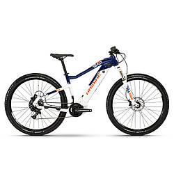 Велосипед Haibike SDURO HardNine 5.0 i500Wh NX 19 HB YCS, рама M, біло-синьо-жовтогарячий, 2019 4540114944