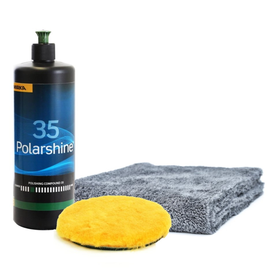 Набір для грубої поліровки Mirka Polarshine 35