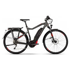 Електровелосипед Haibike SDURO Trekking 8.0 men 500Wh 20 s. XT 28", рама L, чорний, титан-червоний, 2020