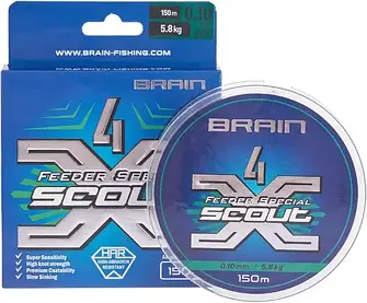  Шнур Brain Scout 4X 150m (camo)