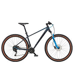 Велосипед KTM CHICAGO 291 29" рама XL/53, сірий (чорно-блакитний), 2022 22809113