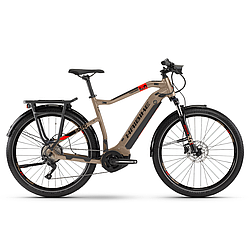 Електровелосипед Haibike SDURO Trekking 4.0 men i500Wh 10 s. Deore 28", рама XL, пісочно-чорно-червоний, 2020