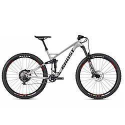Велосипед Ghost Slamr 6.9 LC Unisex 29", рама L, сріблястий іридій-чорно-червоний, 2020 65SL1039