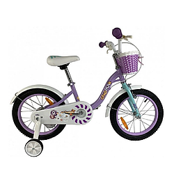 Велосипед дитячий RoyalBaby Chipmunk Darling 16", OFFICIAL UA, фіолетовий CM16-6-purple