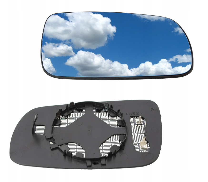 Skoda Octavia Tour (96-04) вкладиш вставка дзеркала правий з підігрівом, Шкода Октавія Тур, фото 1