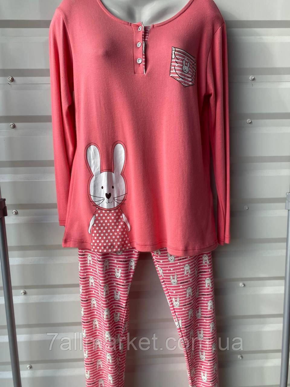 Піжама 2-ка жіночі штани + кофта розміри 2XL-5XL "DICOLOR" купити недорого від прямого постачальника