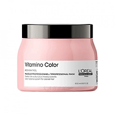 Маска для захисту та збереження кольору фарбованого волосся L'Oreal Professionnel Vitamino Color Mask 500 мл