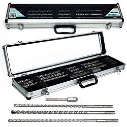 Набір свердел для каменю та бетону TAGRED TA4041 3 шт. у кейсі