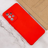 Чехол силиконовый с защитой камеры для Samsung Galaxy A53 5G (Красный / Red)