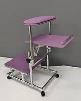 Підставка для педикюру TERTIO 2 в 1 з полицею Фіолетовий