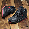 Чоловічі зимові шкіряні черевики, кросівки з натуральної шкіри чорні на хутрі для чоловіків на зиму, розмір 40 41 42 43 44 45, фото 4