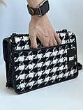 Сумка DKNY Оригінал твідова сумка Donna Karan, фото 6