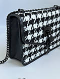 Сумка DKNY Оригінал твідова сумка Donna Karan, фото 7