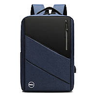 Рюкзак противоударный для ноутбука 15,6" Dell Делл Синий ( код: IBN030Z1 ) e11p10