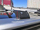 Поперечки на Dacia Duster (2010-2023) Skybar V1 grey 2 шт. Аеродинамічні Сірі, фото 2