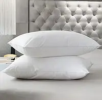 Подушка для сна екопух ода евро размер 50х70, антиаллергенная, со съемным хлопковым чехлом"ODA-TEXTILE".