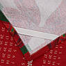 Рушник кухонний з бавовни Calendario Natale 2024 з новорічним принтом італійською мовою Centrotex, фото 4