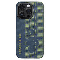 Чохол Pitaka MagEZ Case 3 Pixel Game Grip для iPhone 14 Pro Max Blue (PGP2302)