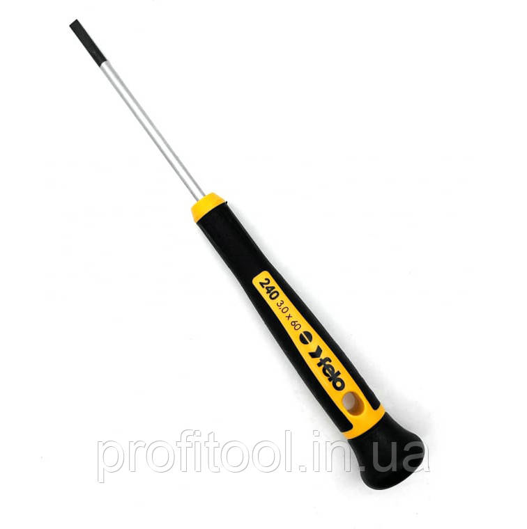 Викрутка для точних робіт FELO - SL 3,0х0,5х60х90 мм (24003360)