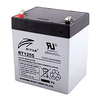 Аккумуляторная батарея Ritar RT1255 12V 5,5 Ah AGM VRLA мультигелевая