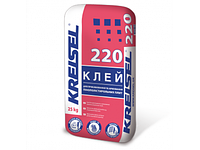 Клей для приклеювання та армування теплоізоляції Kreisel 220 25 кг.