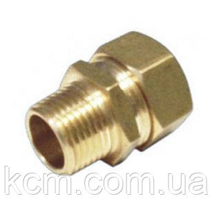 Муфта "труба-зовнішня різьба (тато) 40 мм, фото 1