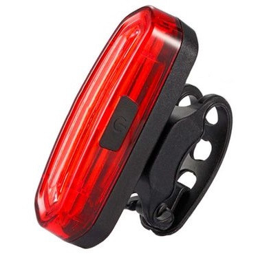 Велосипедний ліхтар AQY-096-COB red+white ЗП microUSB, Li-Ion акумулятор, 5Р / Ліхтарик для велосипеда