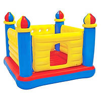 Дитячий ігровий центр надувний батут Intex Замок 48259